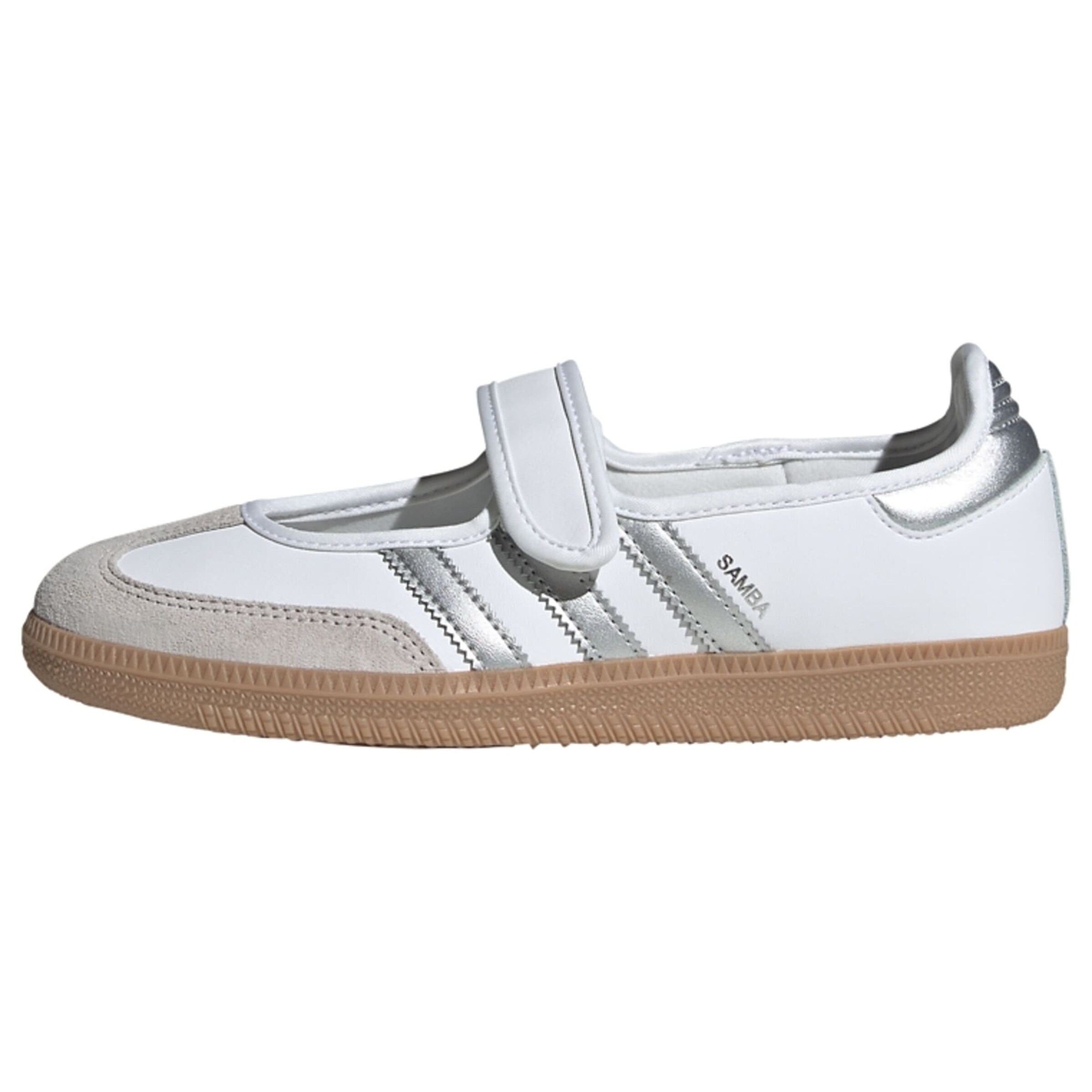 ADIDAS ORIGINALS - Zapatillas sin cordones 'Samba' en blanco: frente