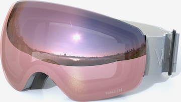 Whistler Skibrille 'Morgins Topaz III' in Grau: Vorderseite