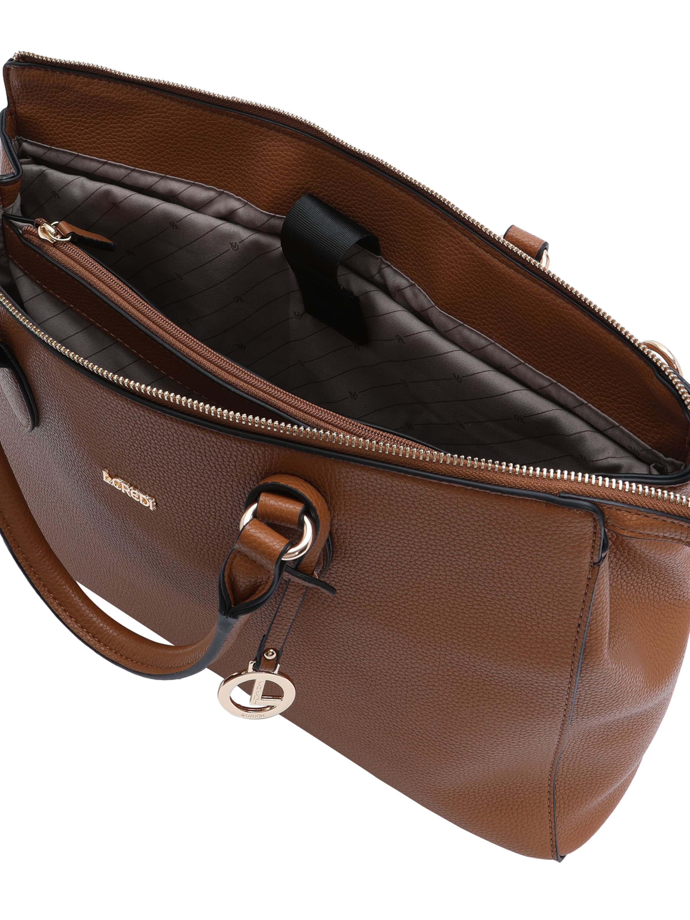 Frauen Taschen & Rucksäcke L.CREDI Handtasche 'Ella' in Karamell - NN29061