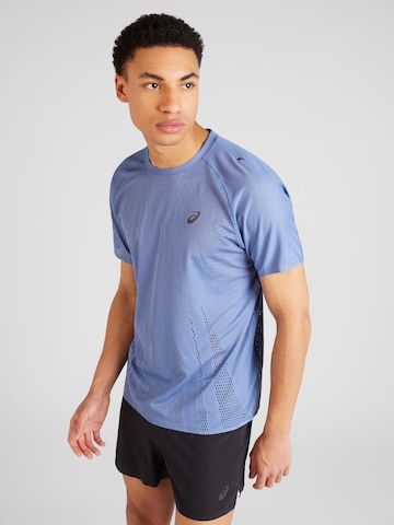 T-Shirt fonctionnel 'Metarun' ASICS en bleu : devant