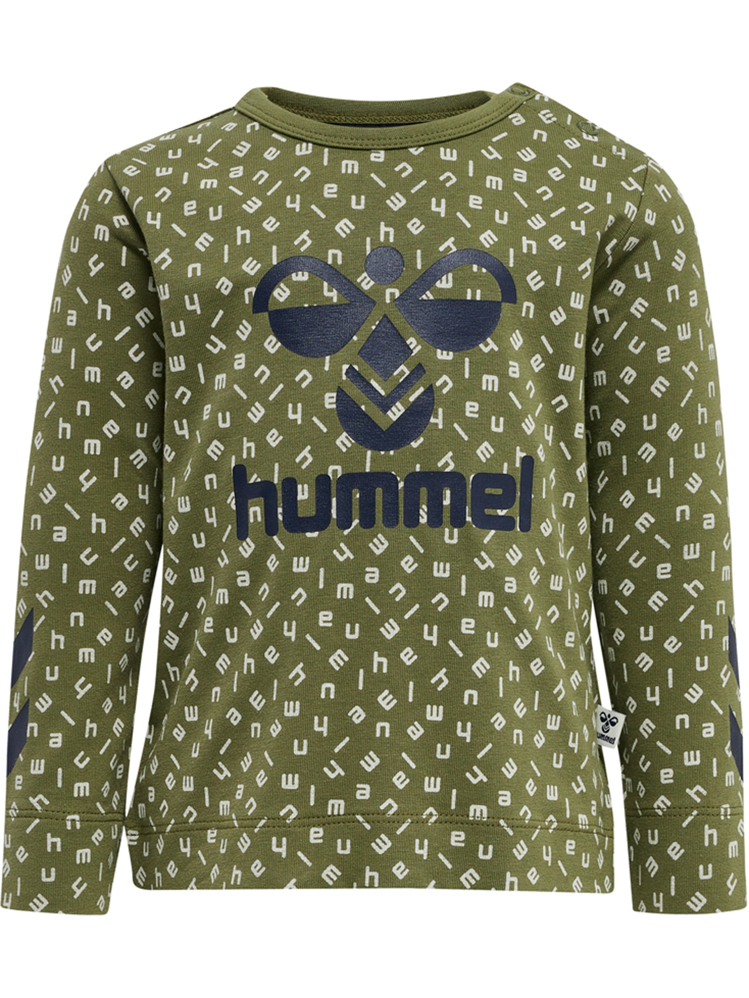 Hummel Shirt in Grün: Vorderseite