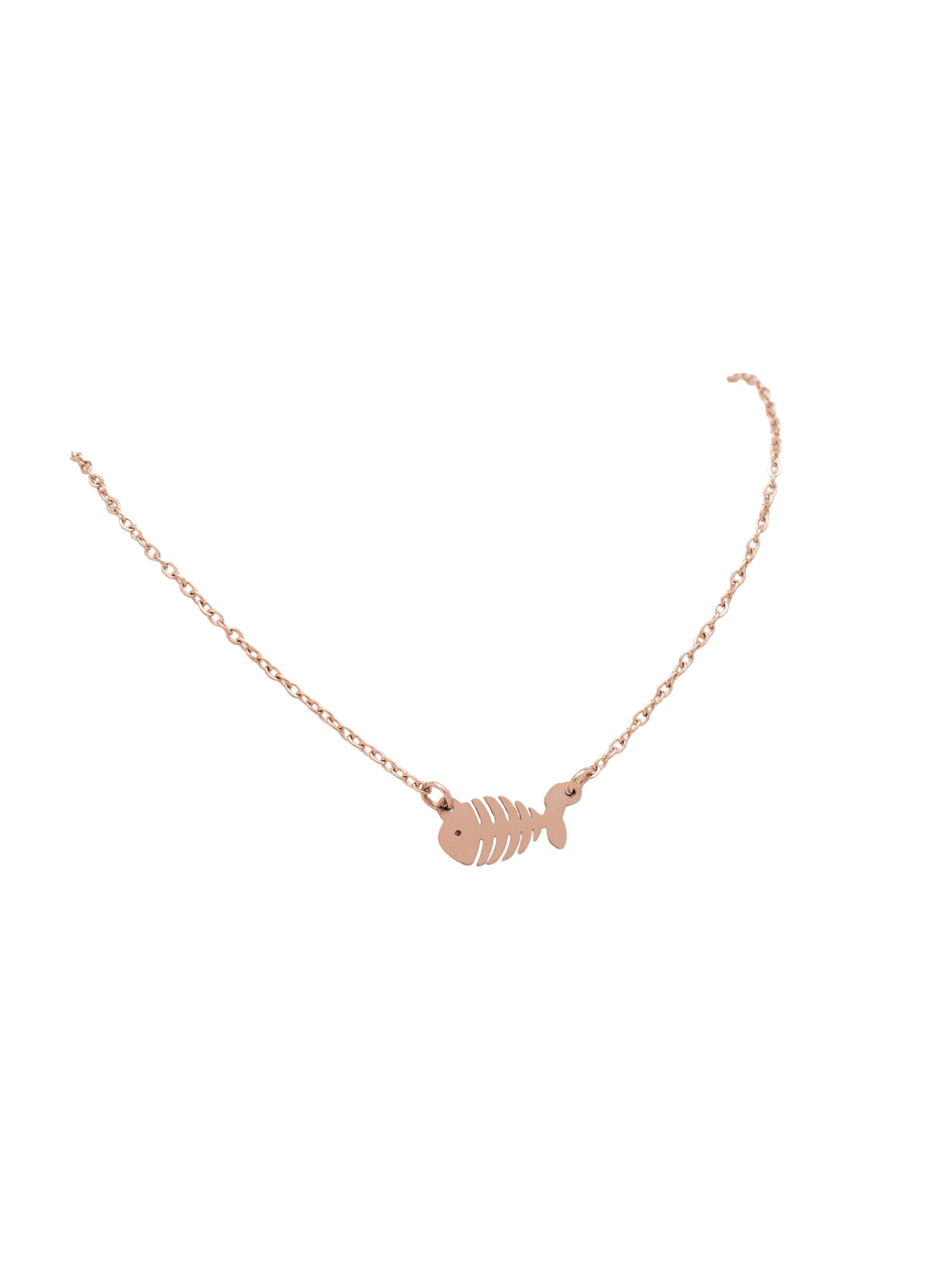 LUUK LIFESTYLE Necklace in Gold: front