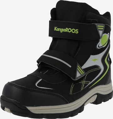 KangaROOS Snowboots 'Lawi' in Schwarz: predná strana