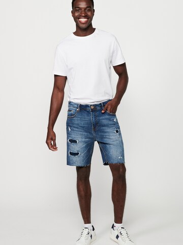 KOROSHI Regular Shorts in Blau