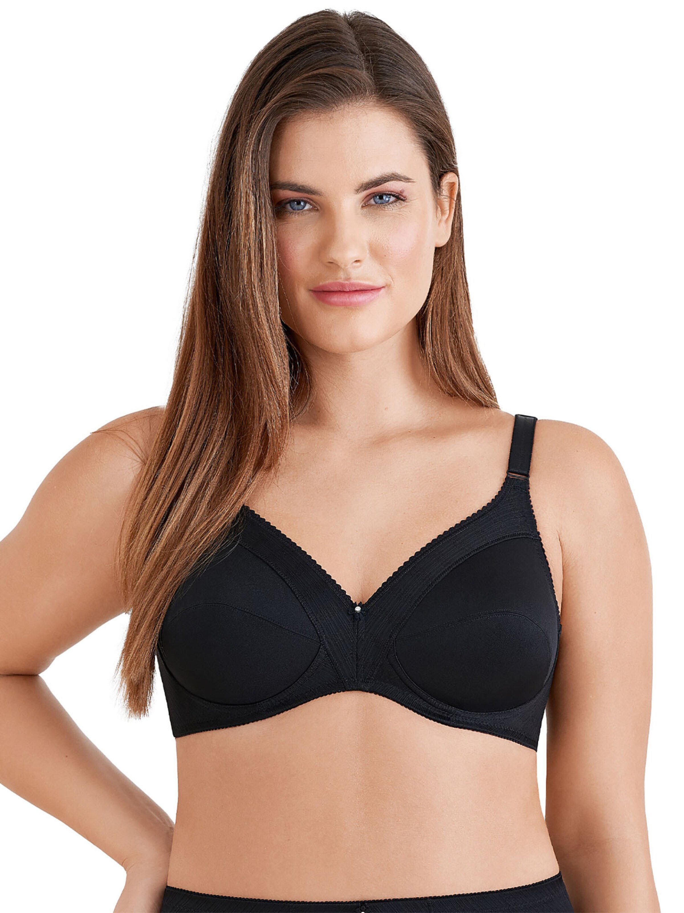 FELINA Bra 'Weftloc' in Black