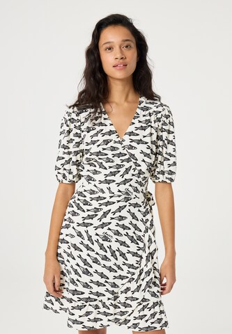 Fabienne Chapot Kleid in Beige: Vorderseite