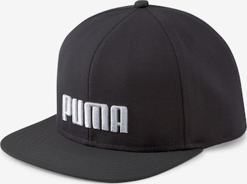 PUMA Athletic Cap in Black: front