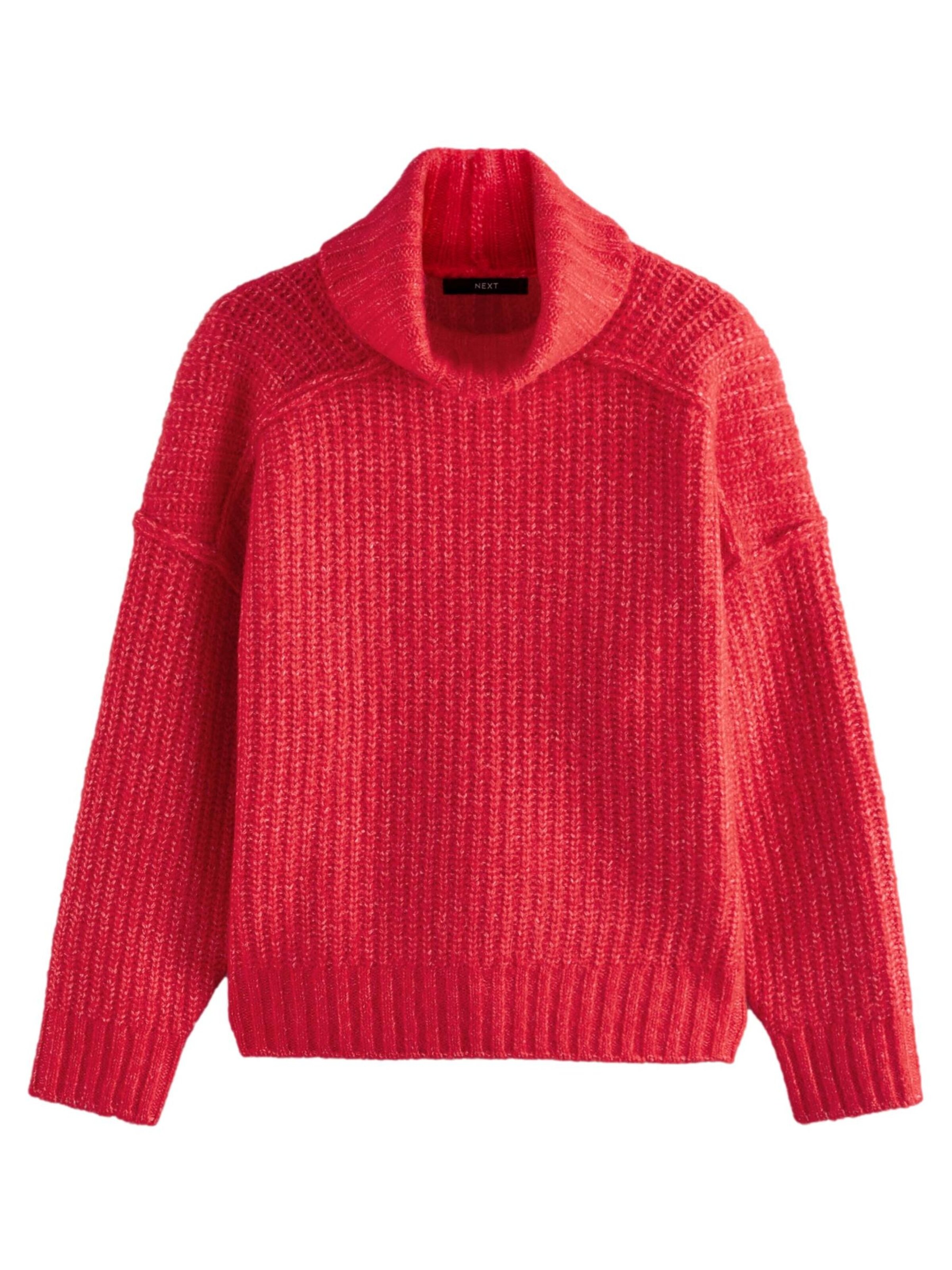 Next Pullover in rot, Produktansicht