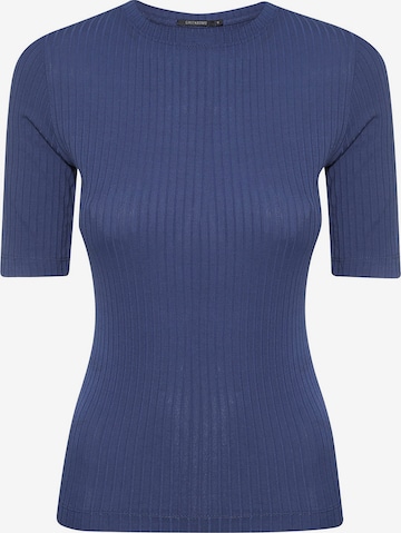 GREENBOMB T-Shirt in Blau: Vorderseite