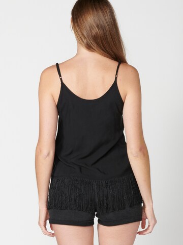 Top di KOROSHI in nero