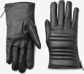 Fawler Full Finger Gloves 'Apex' in Black: front