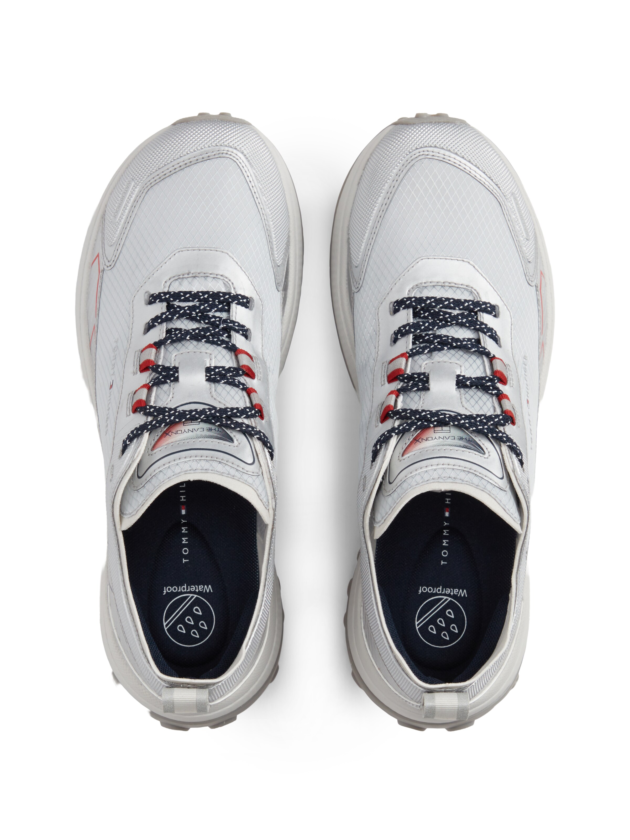 TOMMY HILFIGER Sneaker 'The Canyon X' in Grau