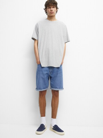 Pull&Bear Loosefit Farmer - kék