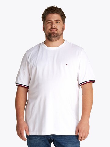 balta Tommy Hilfiger Big & Tall Marškinėliai: priekis