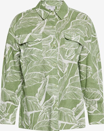 Usha Blouse in Groen: voorkant