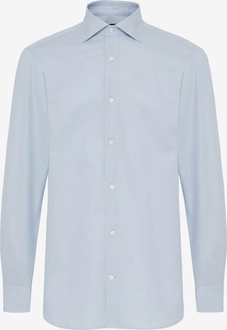 Boggi Milano Regular Fit Skjorte i blå: forside