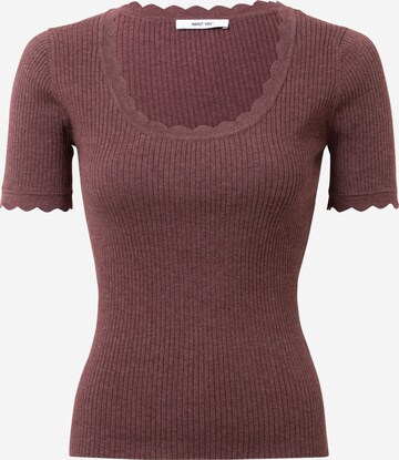 ABOUT YOU Pullover 'Celia' in Rot: predná strana