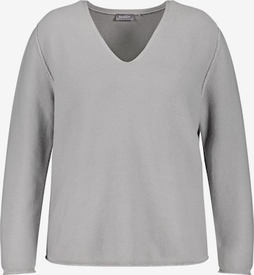 SAMOON Pullover i grå: forside