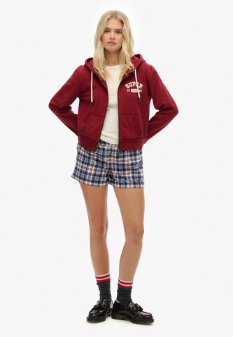 Superdry Sweatvest in Rood