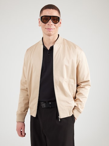 Karl Lagerfeld Tussenjas in Beige: voorkant