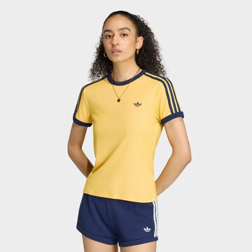 ADIDAS ORIGINALS - Camisa 'Cali' em amarelo: frente