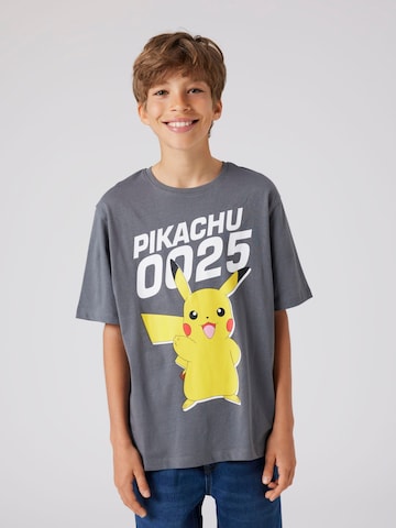 T-Shirt 'Pokémon' TWO SOON en gris : devant