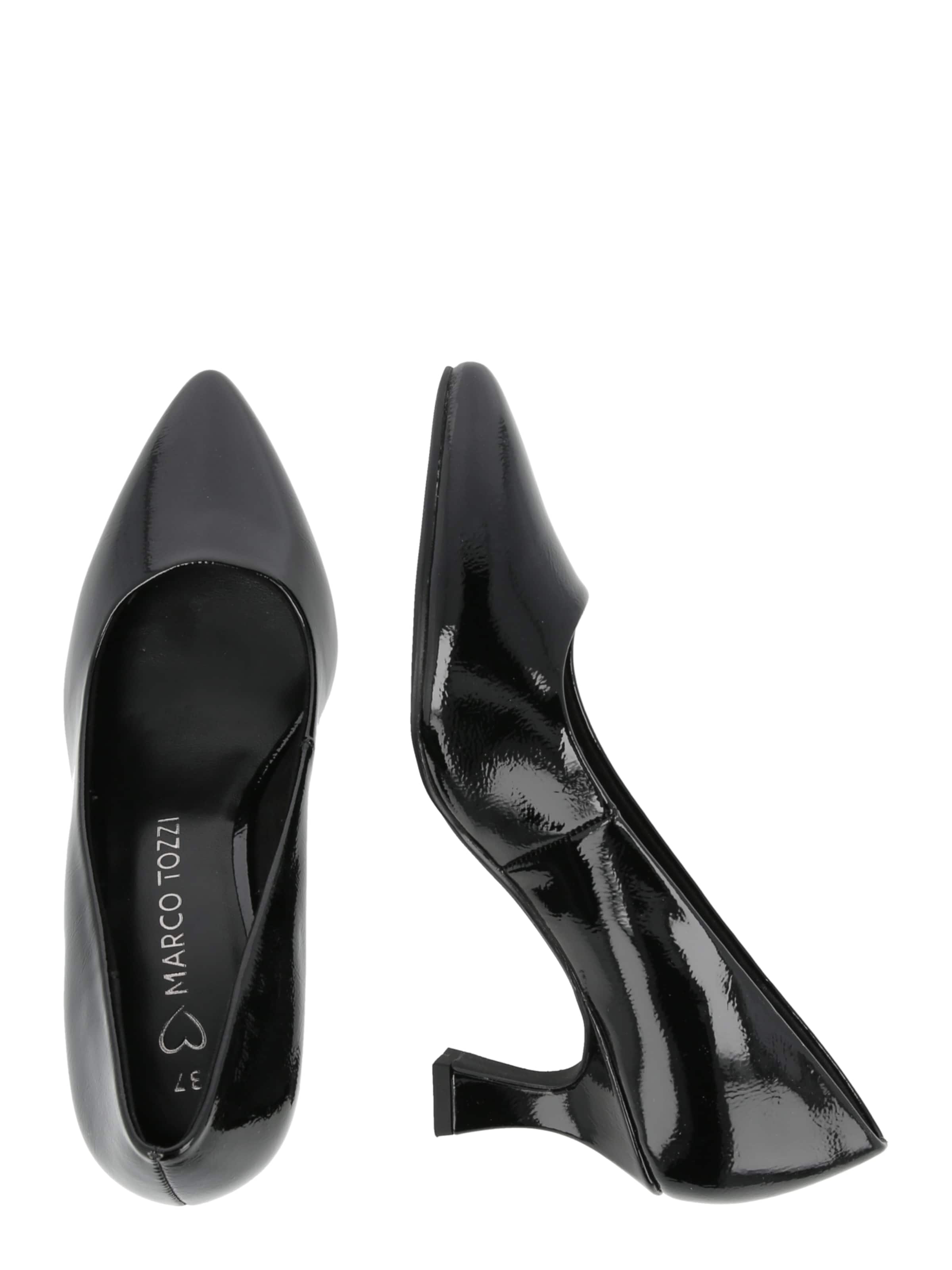MARCO TOZZI - Zapatos con plataforma en negro