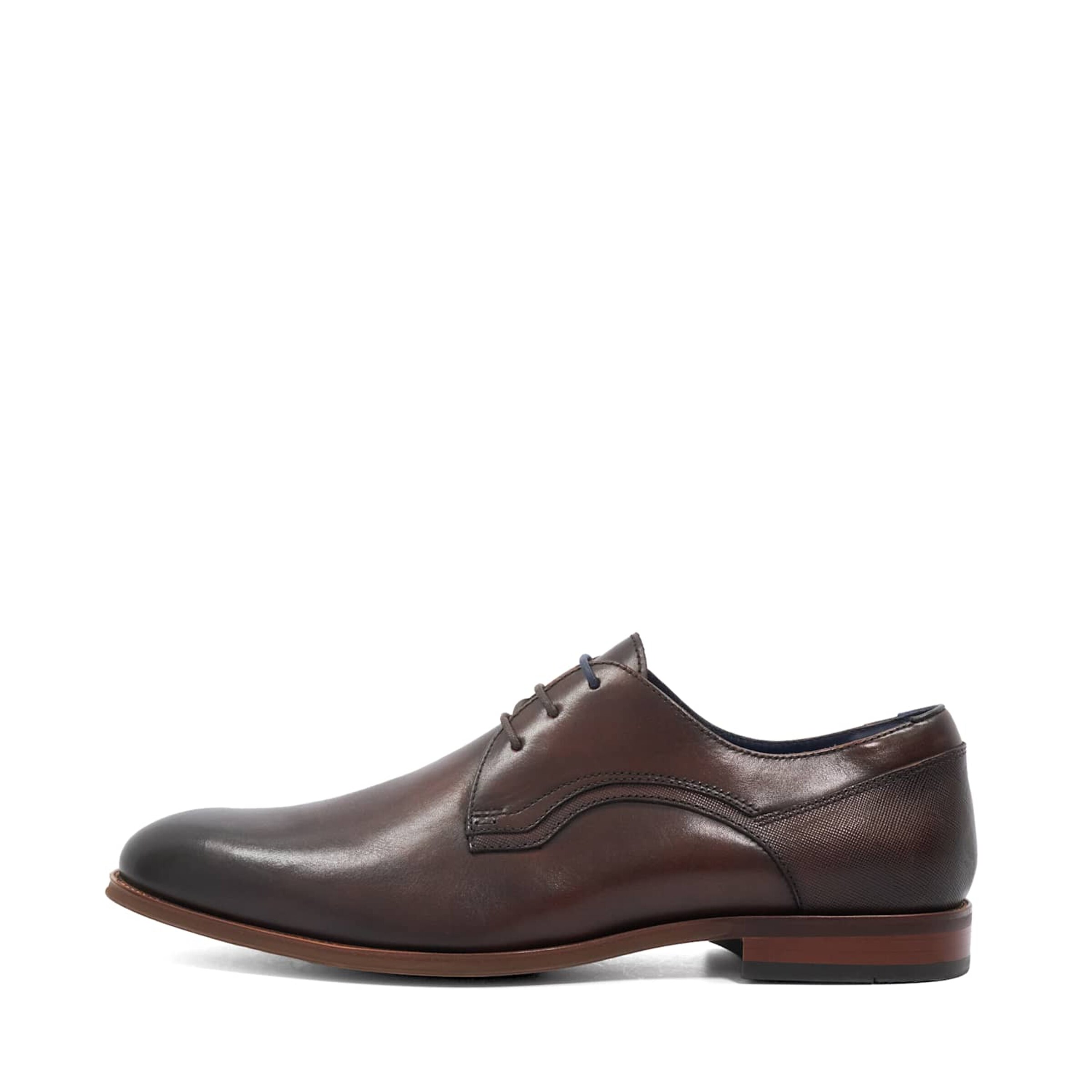 Dune LONDON Veterschoen 'Stenton' in 47 in de kleur Chocoladebruin, Productweergave
