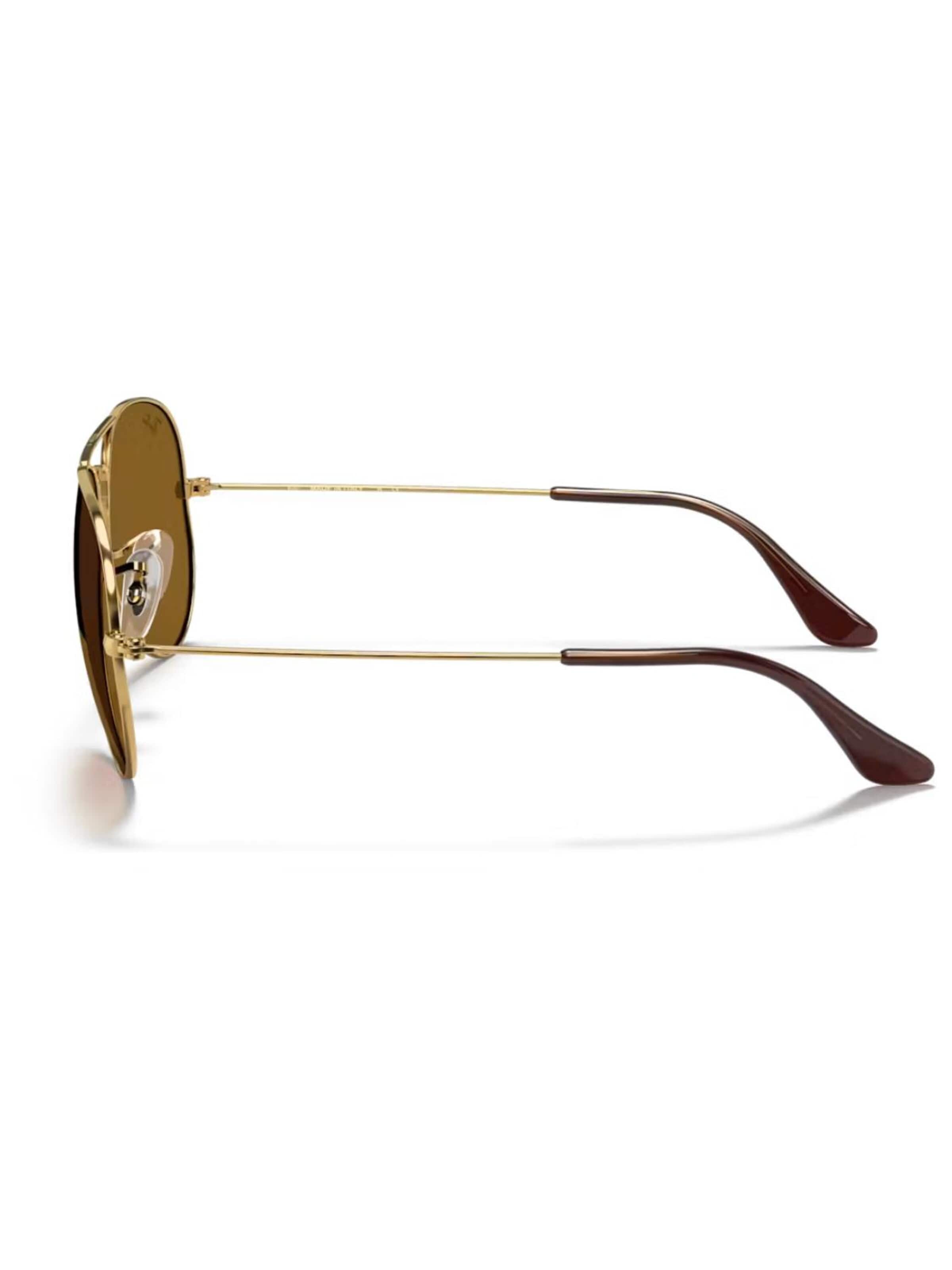 Ray-Ban Zonnebril 'Aviator RB3025' in Bruin