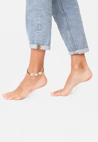 ELLI Foot Jewelry in Gold: front