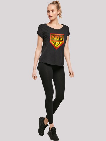 F4NT4STIC Shirt 'Kiss' in Zwart