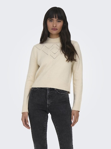 ONLY - Pullover 'Allie' em bege: frente