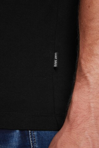 CAMP DAVID Shirt in Black