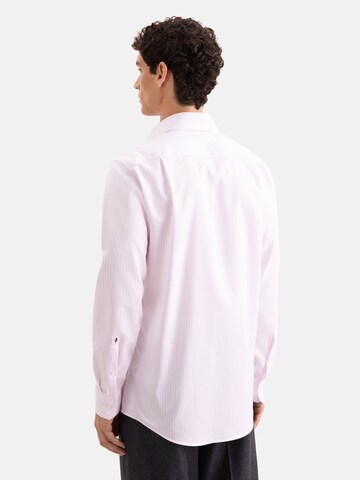 Coupe regular Chemise business SEIDENSTICKER en rose