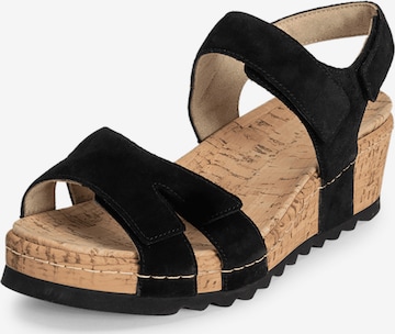 Sandalo di VITAFORM in nero: frontale