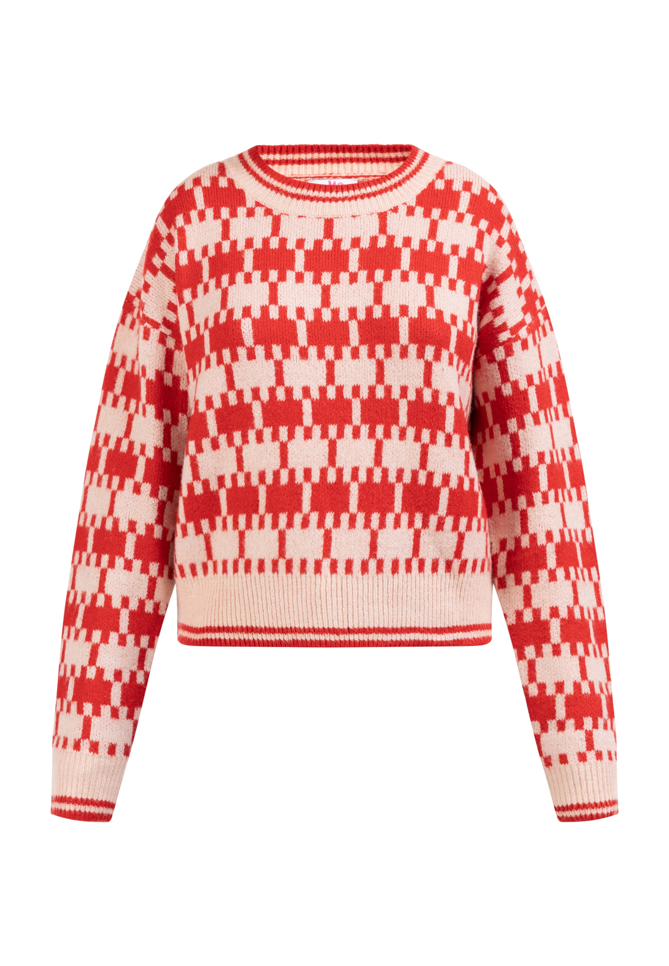 MYMO Пуловер в червено: отпред