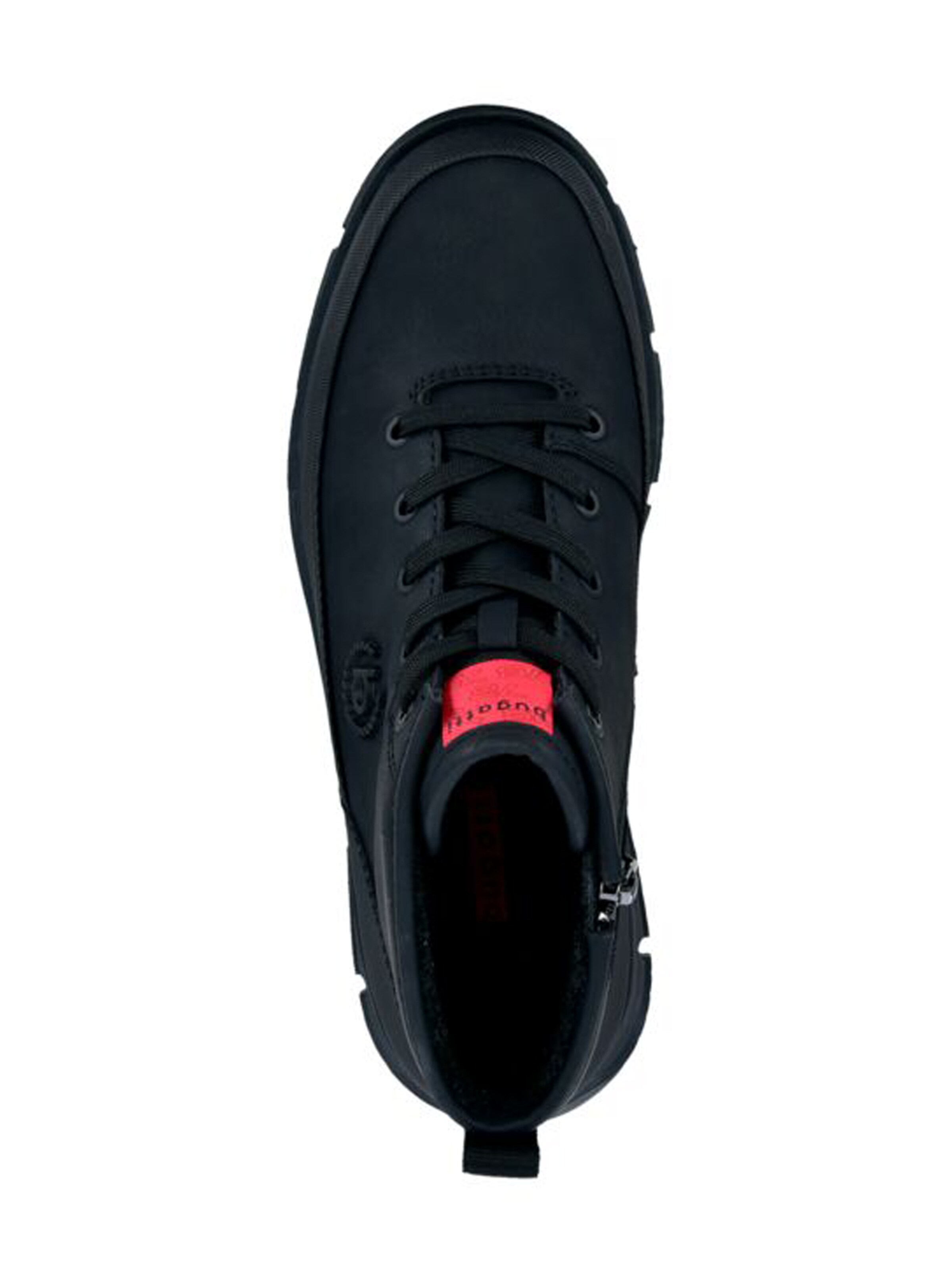 juoda bugatti Auliniai batai su raišteliais