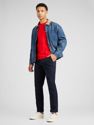 TOMMY HILFIGER Regular Chinohose 'DENTON ESSENTIAL' in Blau