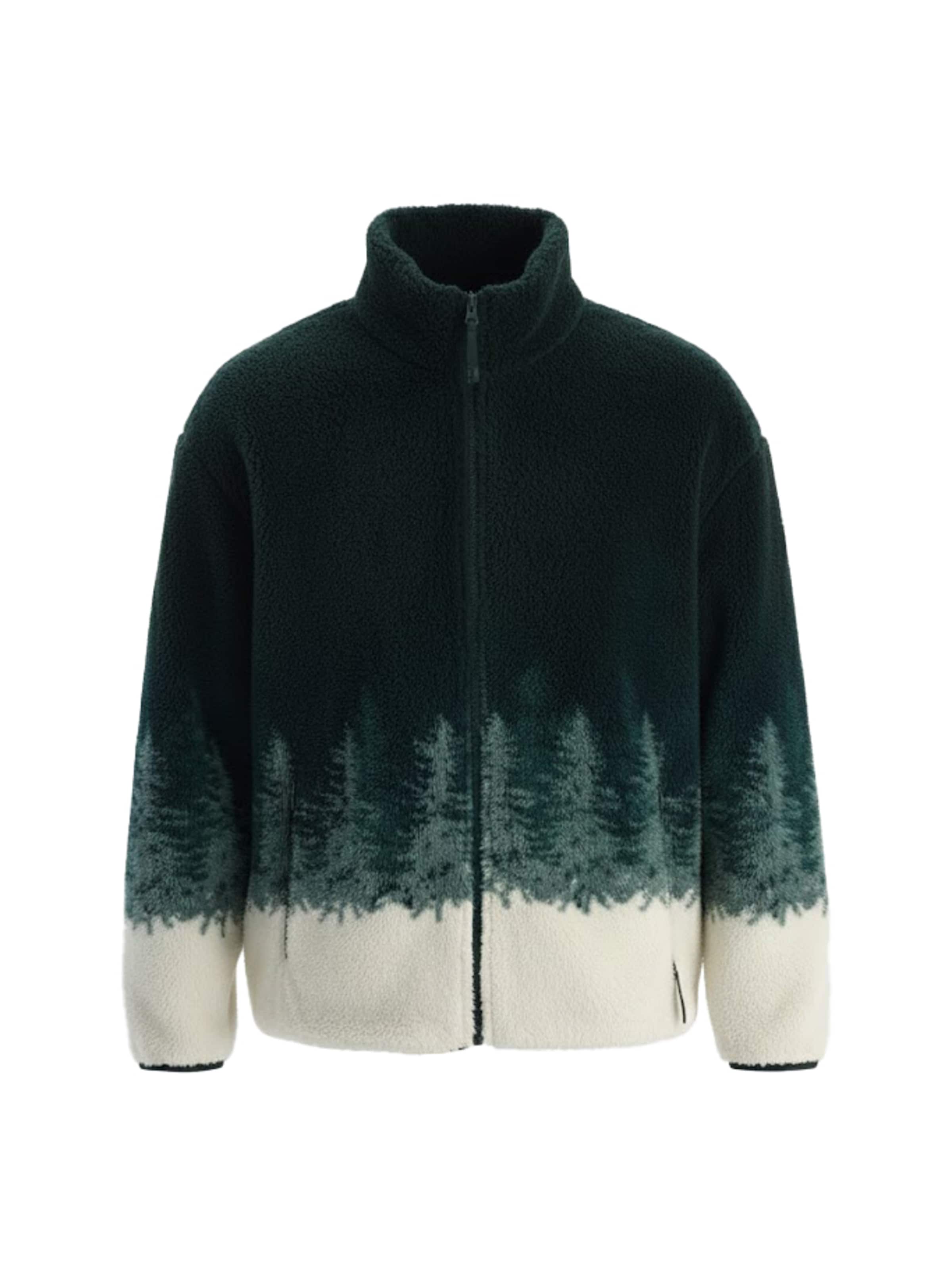 žalia Dagi Flisinis džemperis: priekis