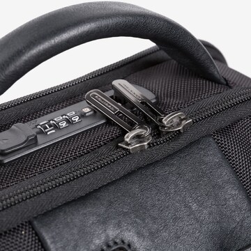 Piquadro Laptoprucksack in Schwarz