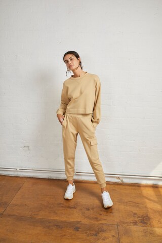 Effilé Pantalon 'Beda' Aligne en beige