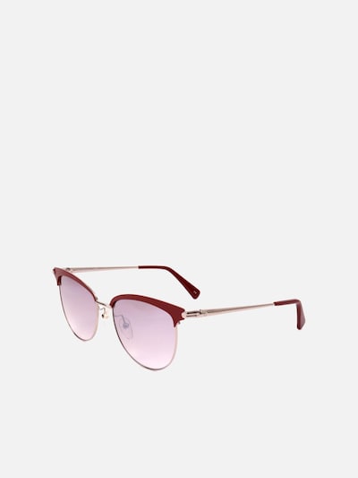 Longchamp Zonnebril 'Longchamp LO107S Espresso 55/16/140 Women Sunglasses' in 55 in de kleur Rood, Productweergave