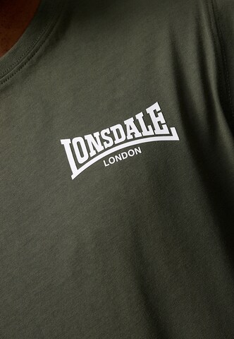 LONSDALE Μπλουζάκι 'ELMDON' σε πράσινο