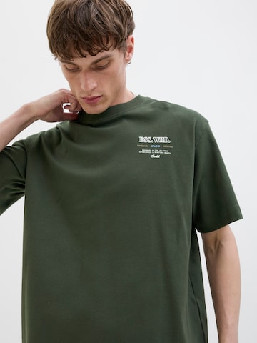 T-Shirt 'JJEUrban Edge Studio' JACK & JONES en vert