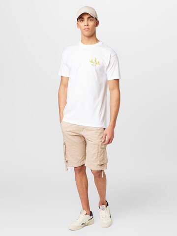 JACK & JONES Loosefit Hose 'Zeus' in Beige