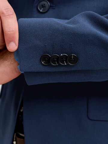 JACK & JONES Slim Fit Бизнес сако 'JPRBLAMARTIN' в синьо