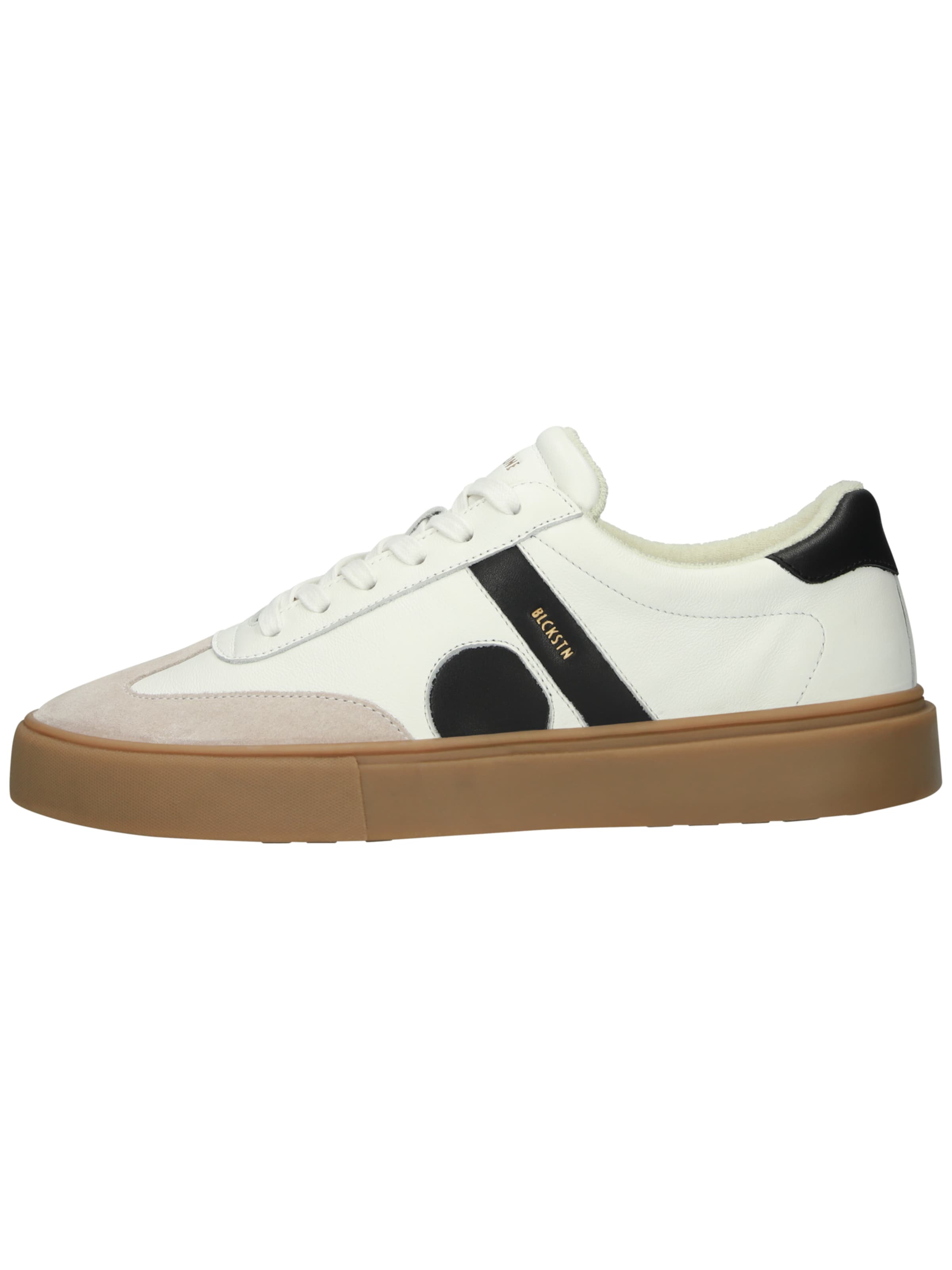Sneaker bassa 'Quartz Auden EG554' di BLACKSTONE in bianco: frontale