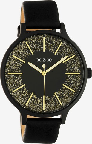 OOZOO Armbanduhr in Schwarz: predná strana