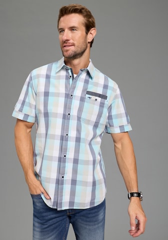 KangaROOS Regular fit Button Up Shirt in Mixed colors: front