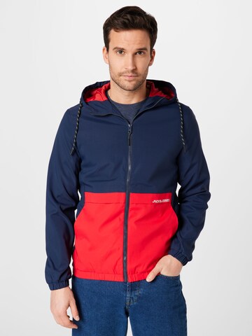 JACK & JONES Jacke 'Barton' in Blau: predná strana